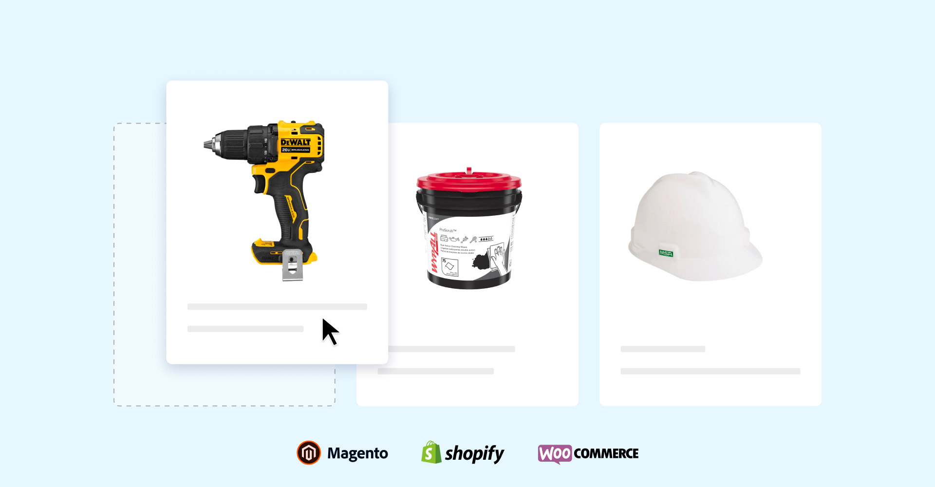Supplies And Equipment, Visual Product Merchandising Tool for eCommerce